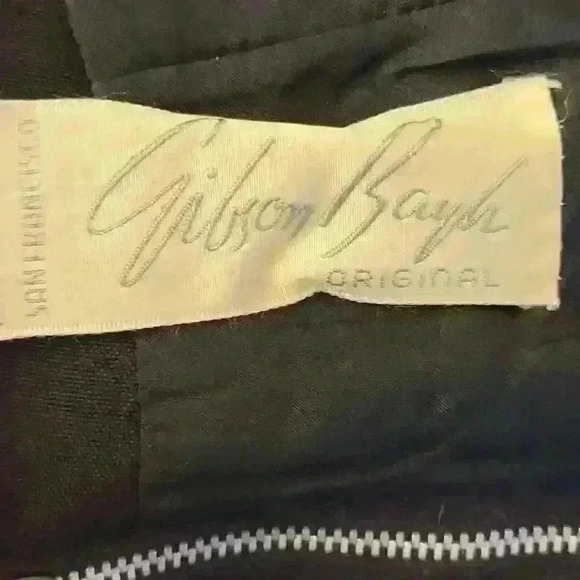 Vintage 1960'S Gumps San Francisco Gibson Bayh Silk Tribal Empire Waist Maxi M/L - Picture 10 of 13